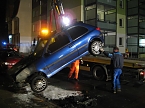 Polo und Fiesta brannten (Foto: Feuerwehr Bleicherode)