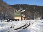 Fahrt in den S&uuml;dharz: Blick in den Bahnhof Eisfelder Talm&uuml;hle (Foto: Bernd Thielbeer)