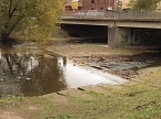 Kaum noch Wasser (Foto: nnz)