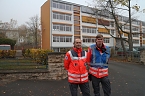Evakuierung in Nordhausen  (Foto: Angelo Glashagel)