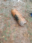 Entsch&auml;rfte Fliegerbombe (Foto: privat)