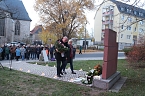 Gedenken an die Reichspogromnacht in Nordhausen (Foto: Angelo Glashagel)