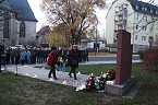 Gedenken an die Reichspogromnacht in Nordhausen (Foto: Angelo Glashagel)