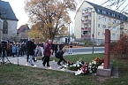 Gedenken an die Reichspogromnacht in Nordhausen (Foto: Angelo Glashagel)