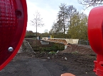 Es bewegt sich was an der Br&uuml;cke bei Bielen (Foto: nnz)