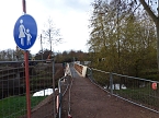 Es bewegt sich was an der Br&uuml;cke bei Bielen (Foto: nnz)