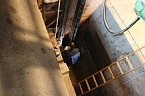 Wasserrohrbruch am Nordh&auml;user Theater wird behoben (Foto: Angelo Glashagel)