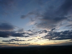 Abendstimmung auf dem Hohnstein (Foto: Ch. Burkert)