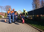 Fr&uuml;h &uuml;bt sich, wer ein L&ouml;schmeister werden will (Foto: Ch. Burkert)