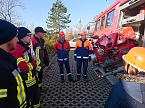 Fr&uuml;h &uuml;bt sich, wer ein L&ouml;schmeister werden will (Foto: Ch. Burkert)