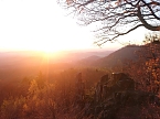 Abendstimmung am Falkenstein (Foto: Ch. Burkert)