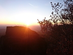 Abendstimmung am Falkenstein (Foto: Ch. Burkert)