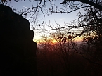 Abendstimmung am Falkenstein (Foto: Ch. Burkert)
