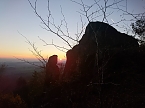 Abendstimmung am Falkenstein (Foto: Ch. Burkert)