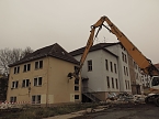 Der Abriss hat begonnen (Foto: nnz)