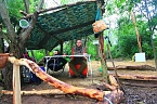 Leider nicht erlaubt: Camp am M&ouml;wensee wurde aufgel&ouml;st (Foto: S. Dietzel)