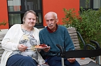 Am DRK Pflegeheim können die Bewohnerinnen und Bewohner endlich wieder gemeinsame Events erleben (Foto: Doreen Apel) Am DRK Pflegeheim können die Bewohnerinnen und Bewohner endlich wieder gemeinsame Events erleben (Foto: Doreen Apel)