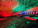 World of Lights in der Barbarossah&ouml;hle (Foto: Peter Blei)