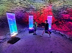World of Lights in der Barbarossah&ouml;hle (Foto: Peter Blei)
