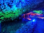 World of Lights in der Barbarossah&ouml;hle (Foto: Peter Blei)