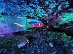 World of Lights in der Barbarossah&ouml;hle (Foto: Peter Blei)