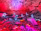 World of Lights in der Barbarossah&ouml;hle (Foto: Peter Blei)