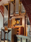 Orgelbaumeister Johannes H&uuml;fken (Halberstadt) hat sich um die Orgel der Blasii-Kirche gek&uuml;mmert (Foto: M. Kremzow)