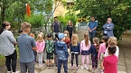 &Uuml;bergabe Turnb&ouml;ckchen ans "Haus Kunterbunt" (Foto: KSB)
