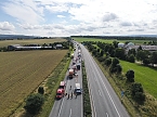 Schwerer Unfall auf der A38 (Foto: Freiwillige Feuerwehr Breitenworbis/SD)