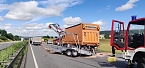 Schwerer Unfall auf der A38 (Foto: Freiwillige Feuerwehr Breitenworbis/SD)