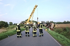 Umgest&uuml;rzte Kran bei Uthleben (Foto: S.Dietzel)