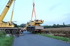 Umgest&uuml;rzte Kran bei Uthleben (Foto: S.Dietzel)