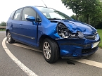 Unfall auf dem Darrweg (Foto: S. Dietzel) Bild: Unfall auf dem Darrweg (Foto: S. Dietzel)