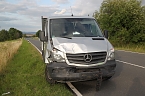 Auffahrunfall bei Wipperdorf (Foto: S. Dietzel) Bild: Auffahrunfall bei Wipperdorf (Foto: S. Dietzel)