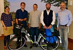 Bild: v.l. D&ouml;rte Suberg, Maurice Schwamberger, Michael Beyer-Zamzow, Marco Wohlenberg, Matthias Deichstetter. (Foto: Eva Maria Wiegand)