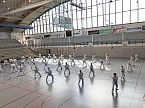 Bild: In der vergangenen Woche fand in der Nordh&auml;user Wiedigsburghalle zum 10. Mal das Europa-Gasshuku statt (Foto: Karate Do Kwai)