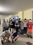 Eine "verrückte Woche" haben die Schülerinnen und Schüler an der Petersbergschule hinter sich (Foto: Annika Lauer) Bild: Eine "verrückte Woche" haben die Schülerinnen und Schüler an der Petersbergschule hinter sich (Foto: Annika Lauer)
