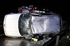 Unfall auf der A 38 (Foto: S. Dietzel)