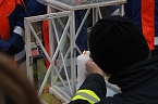 Das Friedenslicht aus Bethlehem ist zum 14. mal im Landkreis verteilt worden (Foto: agl)