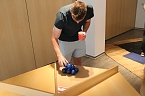Mini-Mathematikum in der Kreissparkasse (Foto: agl)