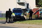 Polizeieinsatz an der Nordh&auml;user Hochschule (Foto: agl)