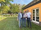 Dank und Ehrung für Rainer Hesse (Foto: WBG Südharz) Dank und Ehrung für Rainer Hesse (Foto: WBG Südharz)
