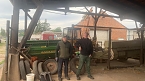 Kirmes wird vorbereitet (Foto: privat)
