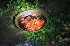 Feuerwehreinsatz in Wolkramshausen (Foto: S.Dietzel)