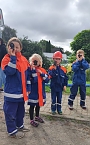 Pr&uuml;fung f&uuml;r die Jugendfeuerwehr (Foto: Julian Rathmann)