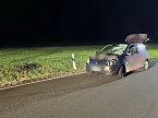 Schwer verletztes Kind bei Unfall auf Landstra&szlig;e (Foto: Silvio Dietzel)