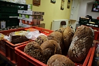 Weihnachtsausgabe bei der Tafel (Foto: agl)