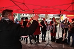 Friedenslichtaktion 2024 auf dem August-Bebel-Platz in Nordhausen (Foto: agl)