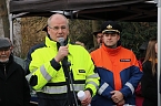 Friedenslichtaktion 2024 auf dem August-Bebel-Platz in Nordhausen (Foto: agl)