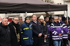 Friedenslichtaktion 2024 auf dem August-Bebel-Platz in Nordhausen (Foto: agl)